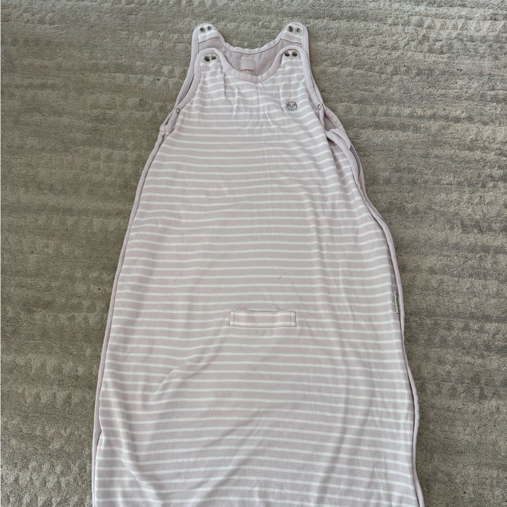 Woolino 4 Season Ultimate Baby Toddler Sleep Sack Lilac Purple Stripe  2-4 years